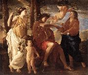 Nicolas Poussin Inspiration of the Poet Spain oil painting artist